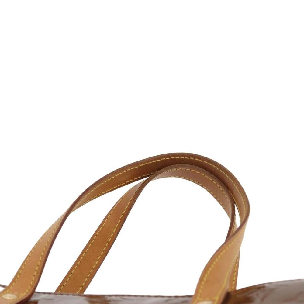 Louis Vuitton Monogram Vernis Reade MM Handbag Bronze - Picture 9 of 16